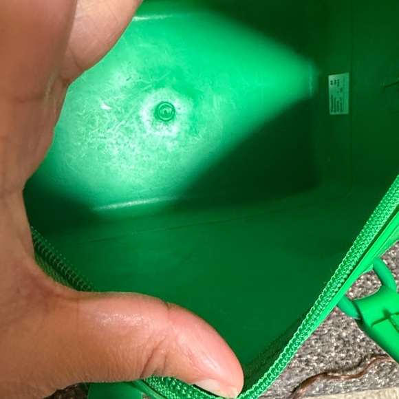 Furla Green Re-Candy Satchel Bag NWT - Picture 8 of 8